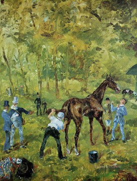 アンリ・ド・トゥールーズ・ロートレック Painting - オートゥイユのお土産 1881 トゥールーズ ロートレック アンリ ド